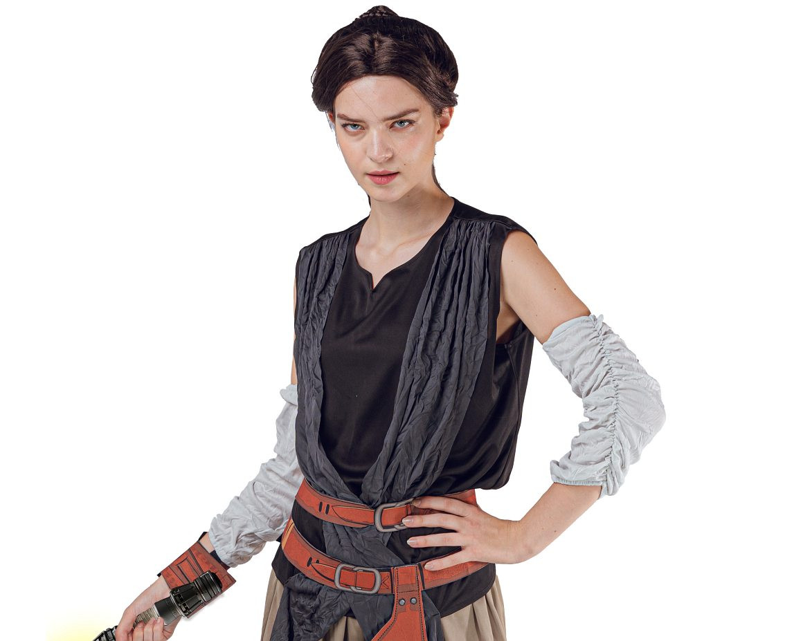 Role play-set for adult  Warrior (top, belt, pants, wristbands, sleeves), size S EOL